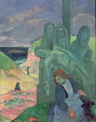 El Cristo verde (Calvario bretón), 1889